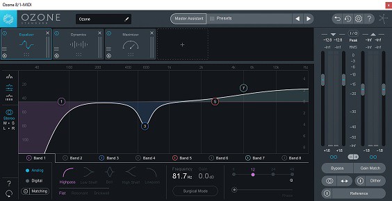 Ozone 8 interface